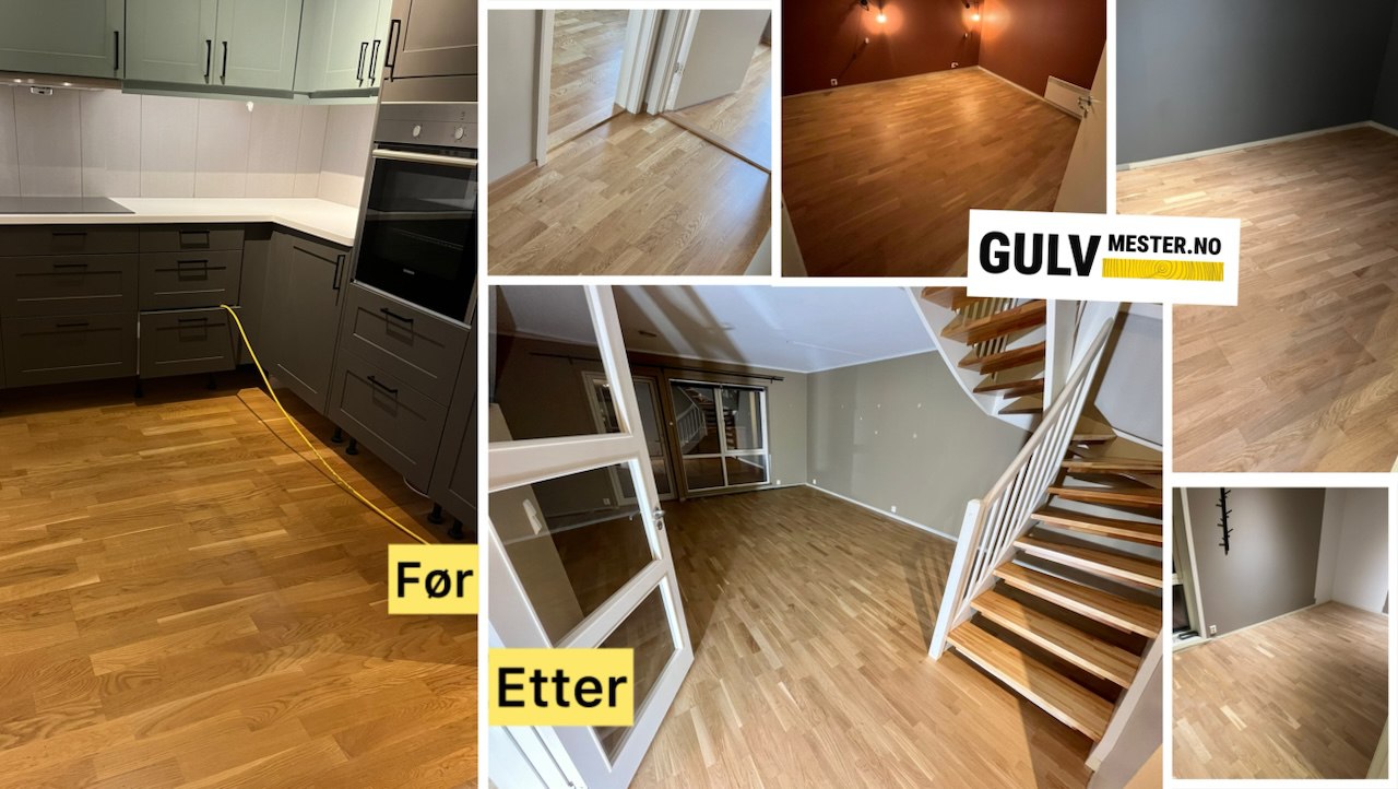 Skien - gulvsliping